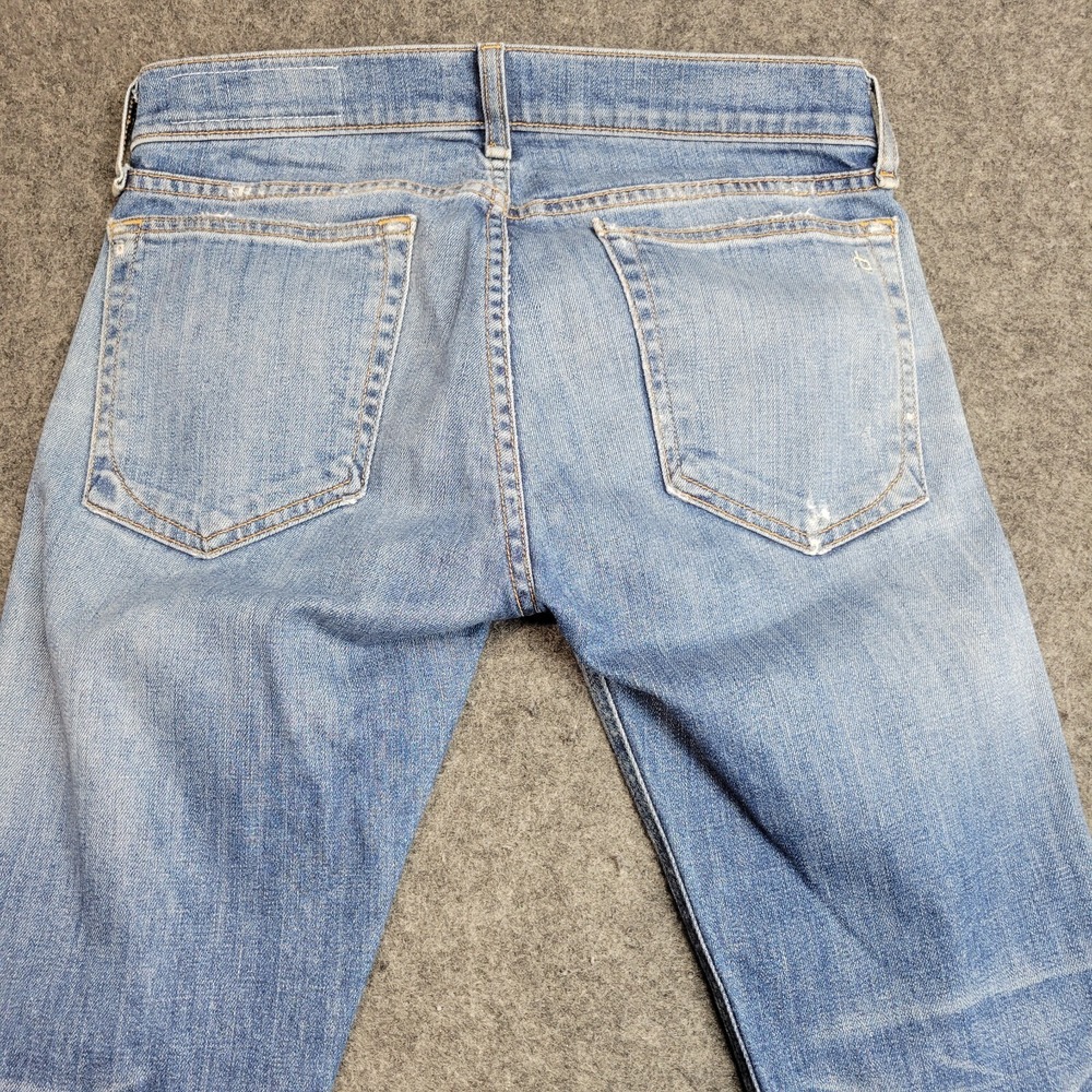 Rag & Bone Jeans Womens 25 Light Wash Distressed Skinny Y2K Stretch Denim LOT(2) - Picture 8 of 16